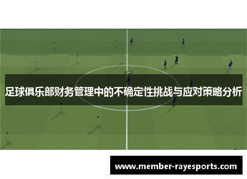 足球俱乐部财务管理中的不确定性挑战与应对策略分析 足球俱乐部财务管理中的不确定性挑战与应对策略分析